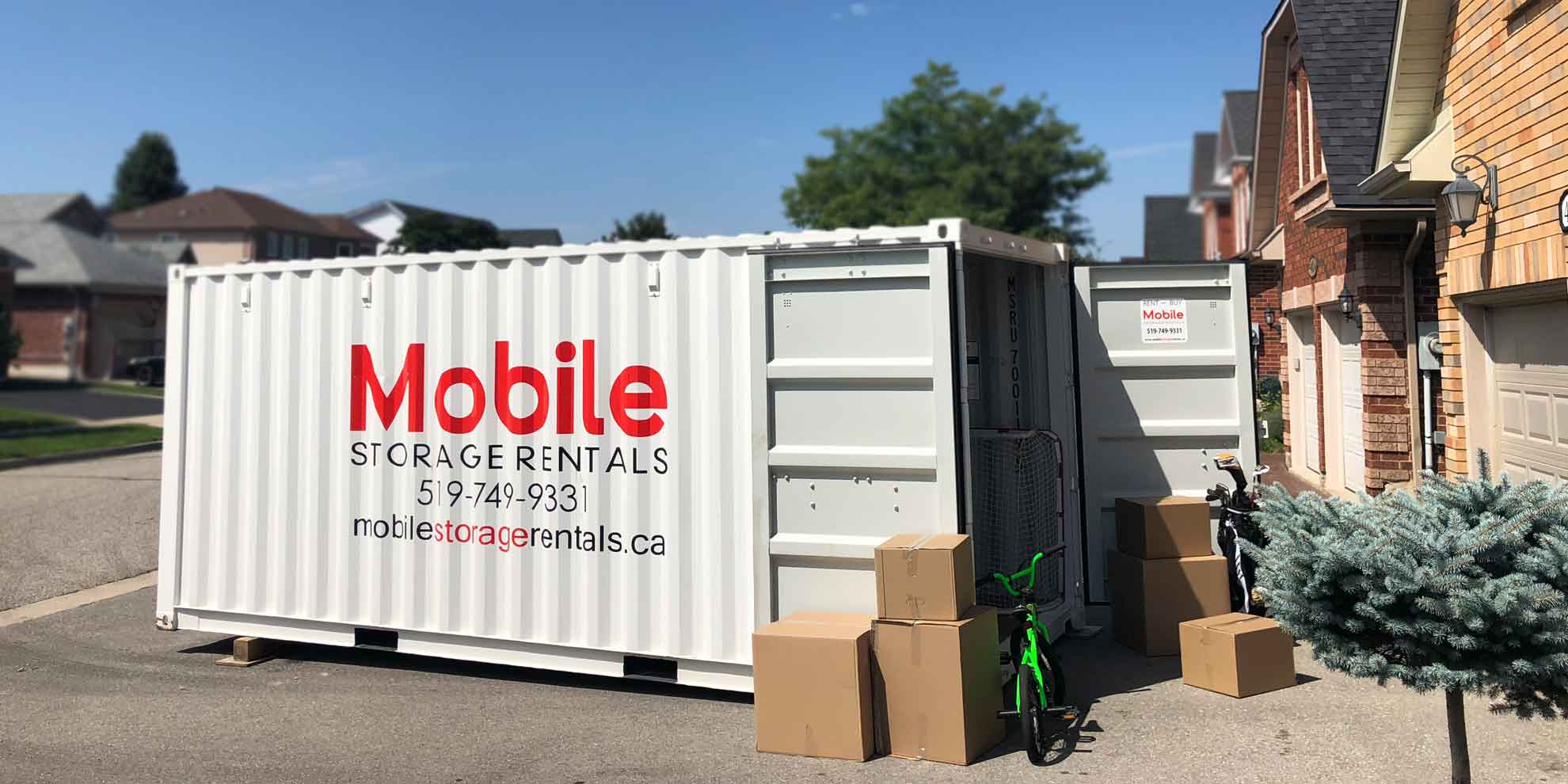 Using a storage container for storage