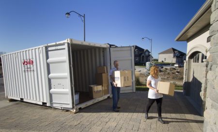 Storage Shipping Container Pod Packing