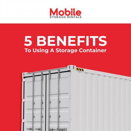 Benefits of shipping containers