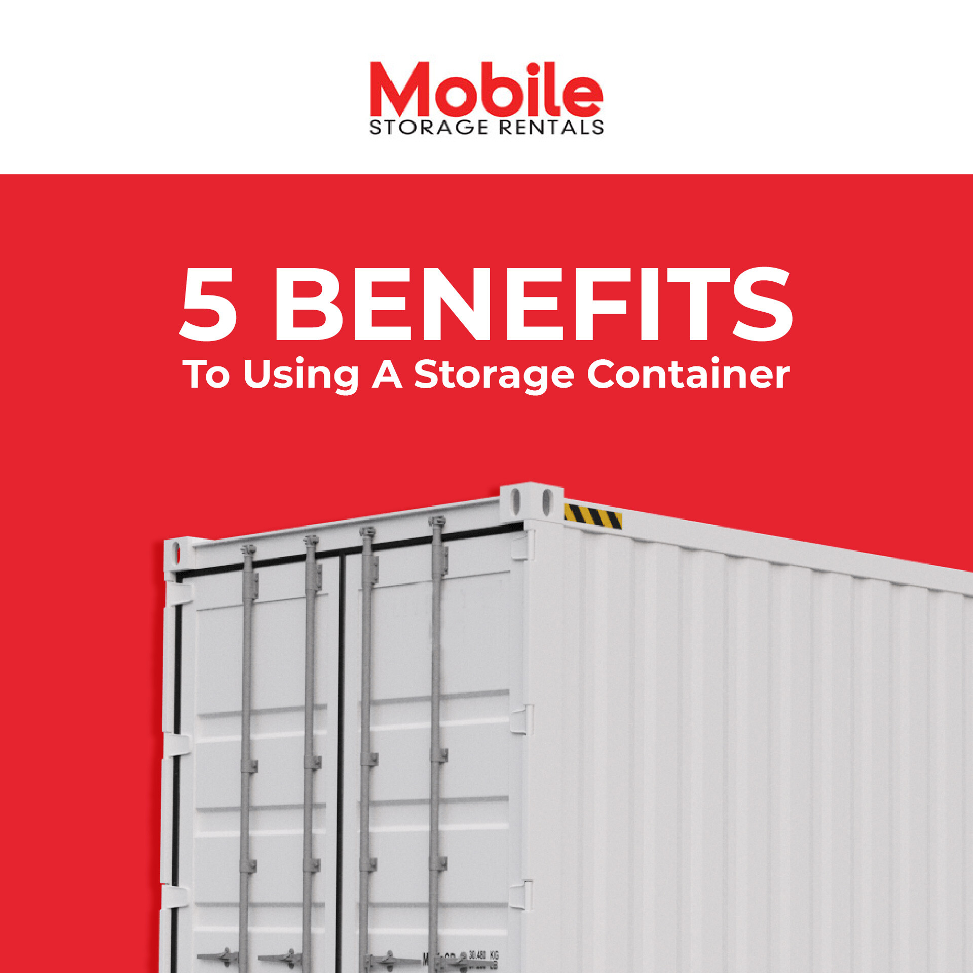 Mobile Self Storage Containers